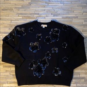 Michael Kors Sequined Crewneck Sweater